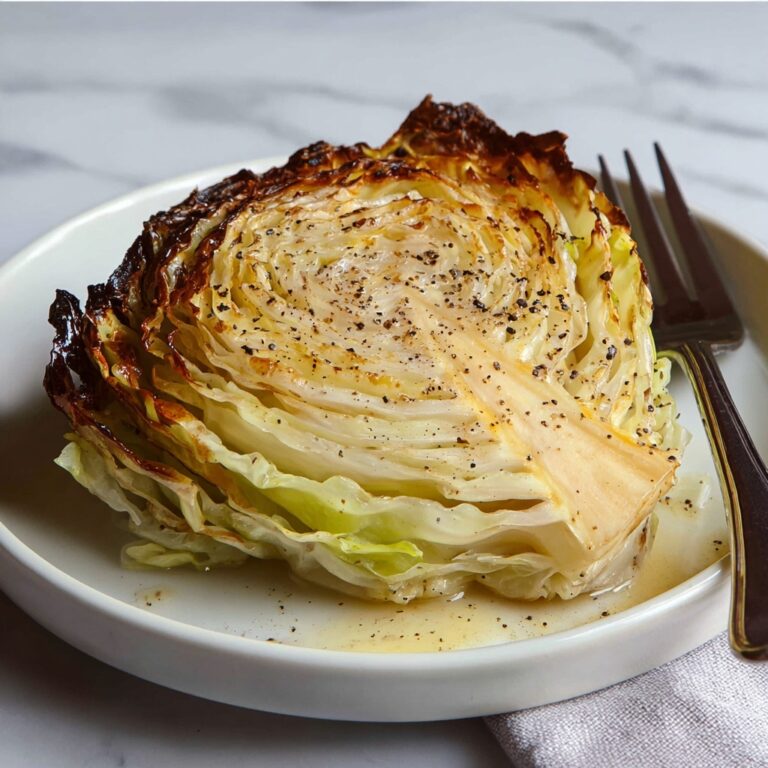 Baked Cabbage Steaks Recipe