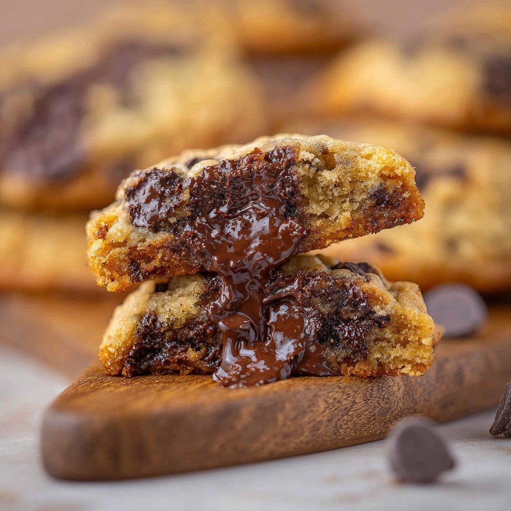 Gooey Chocolate Chip Cookies Recipe - Recipe Image