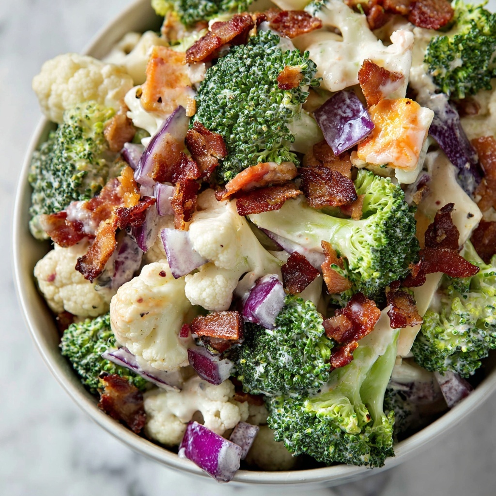Low Carb Broccoli Salad Recipe - Recipe Image