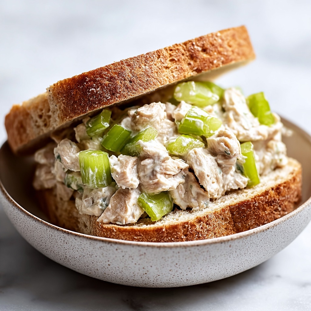 Quick & Easy Tuna Salad with Celery & Relish Recipe - Recipe Image