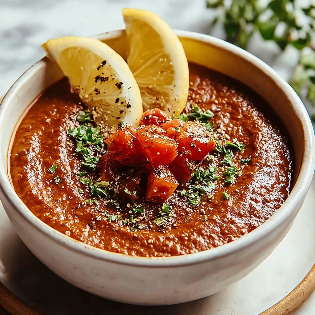 Zaalouk – Moroccan Eggplant Tomato Dip Recipe - Recipe Image