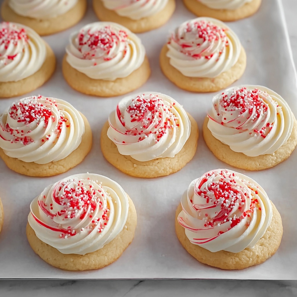 Easy Christmas Peppermint Sugar Cookies That Bring Joy Recipe - Recipe Image
