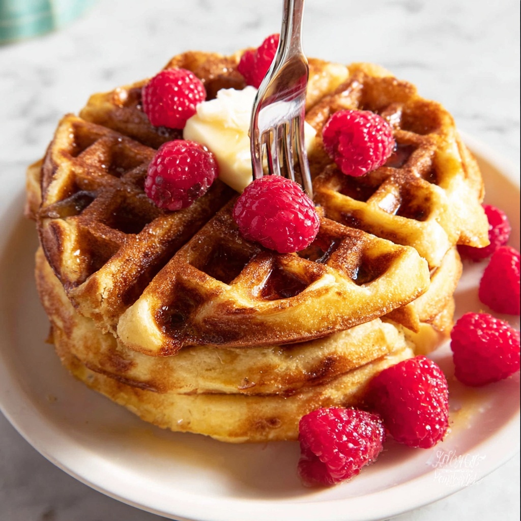 Banana Oatmeal Waffles Recipe - Recipe Image