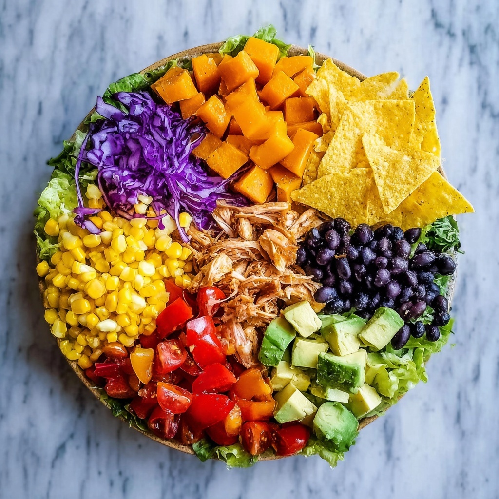The Ultimate Chicken Taco Salad Recipe - Recipe Image