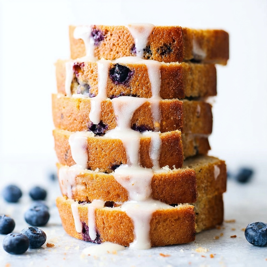 Whole Wheat Lemon Blueberry Banana Bread Recipe - Recipe Image