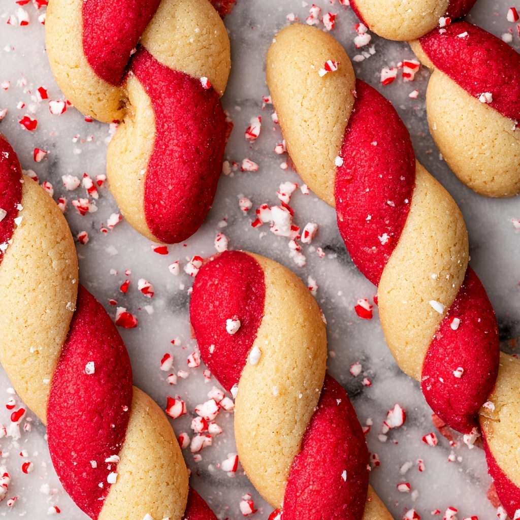 Candy Cane Cookies Recipe - Recipe Image