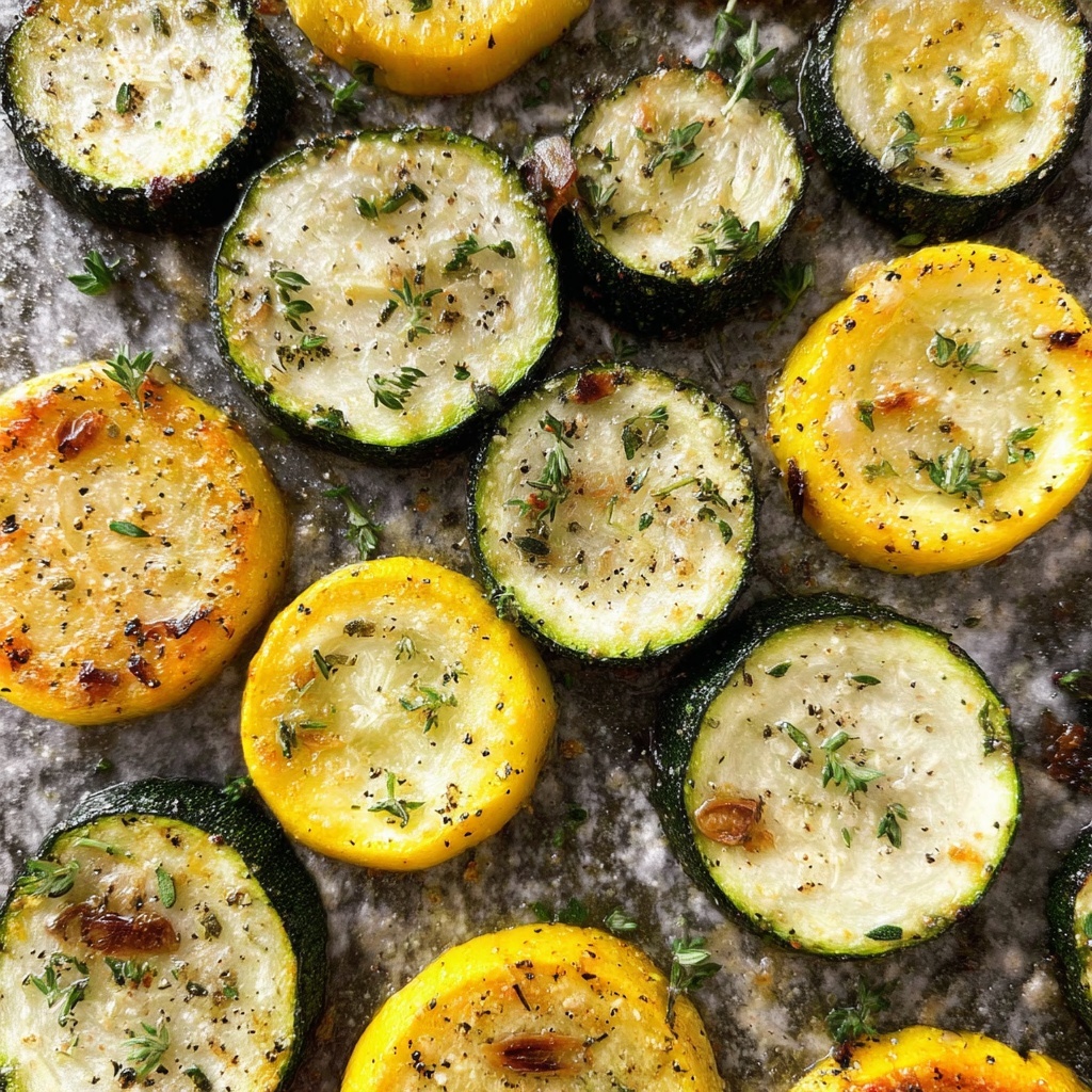 Roasted Summer Squash and Zucchini Recipe - Recipe Image