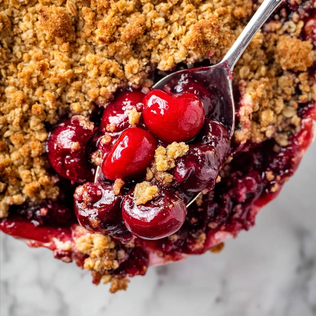 Cherry Crisp Recipe - Recipe Image