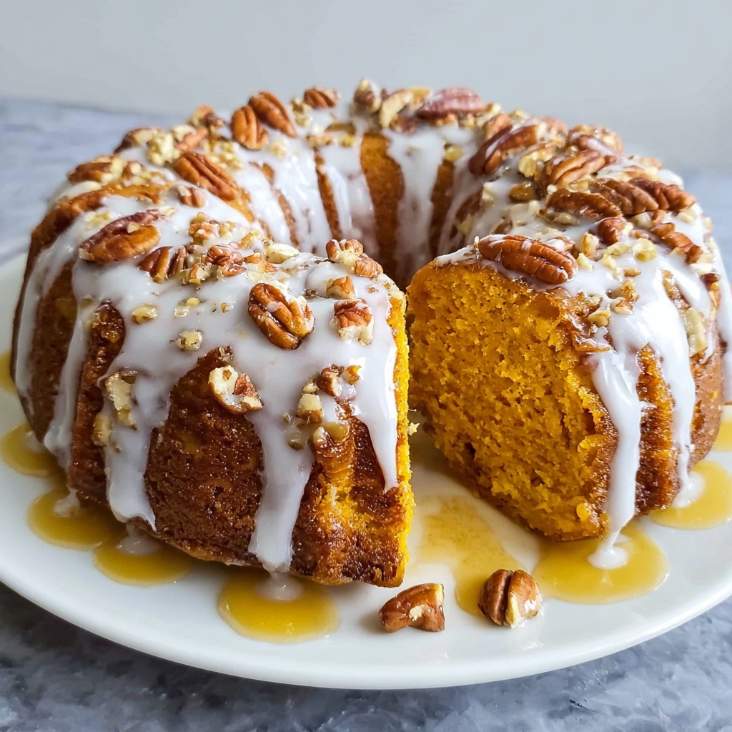 Pumpkin Honey Bun Cake Recipe - Recipe Image