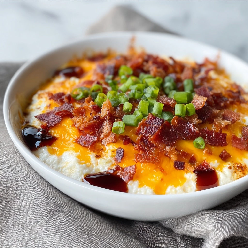 Cheesy Spicy Baked Football Dip Recipe - Recipe Image