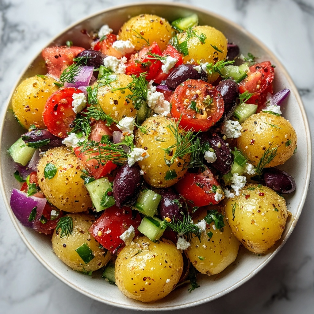Mediterranean Potato Salad Recipe - Recipe Image