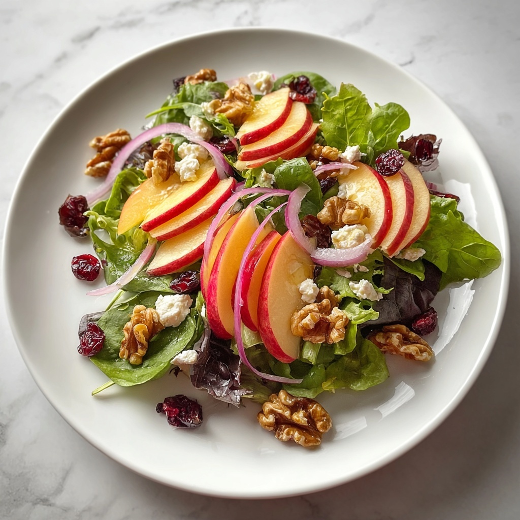 Autumn Harvest Honeycrisp Apple and Feta Salad Recipe - Recipe Image