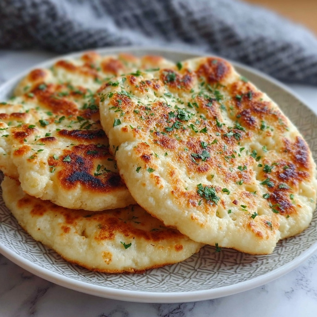 Cottage Cheese Flatbread Recipe - Recipe Image