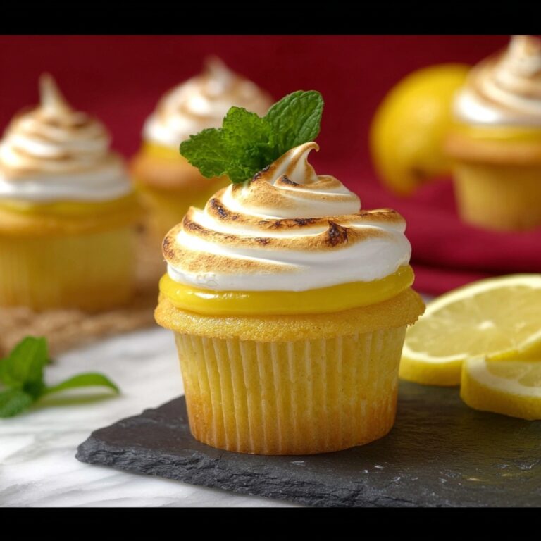 Lemon Meringue Cupcakes Recipe