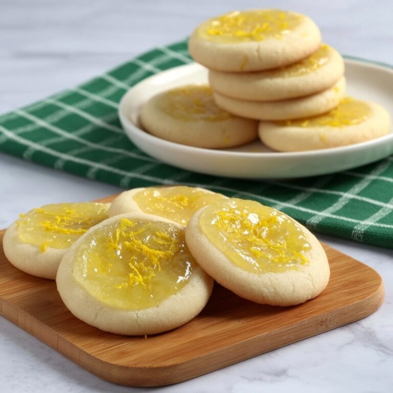 Lemon Thumbprint Cookies Recipe