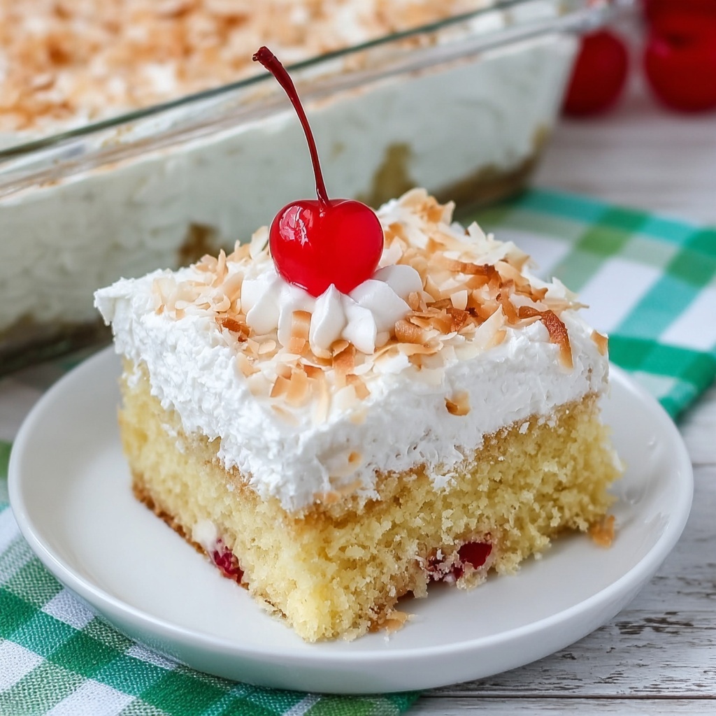 Pina Colada Cake Recipe - Recipe Image