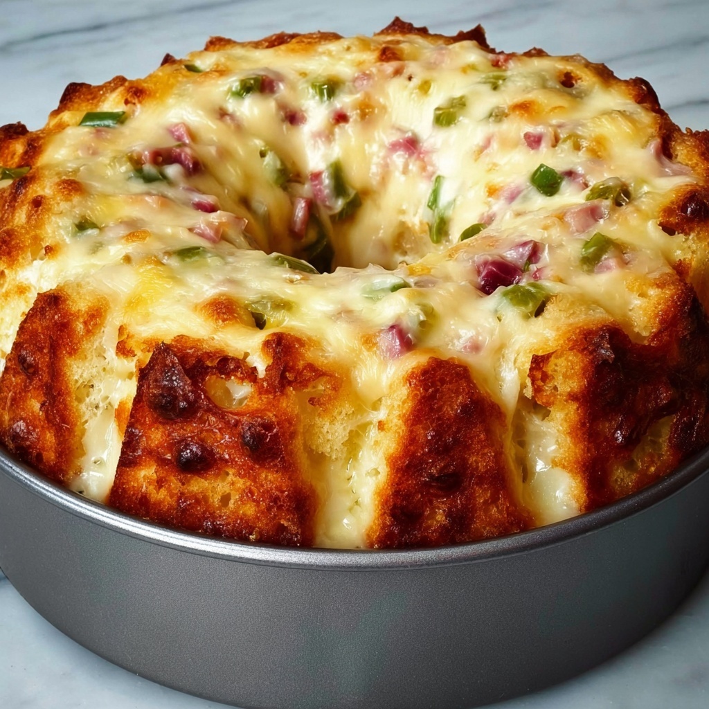 Savory Breakfast Bundt Cake Recipe - Recipe Image