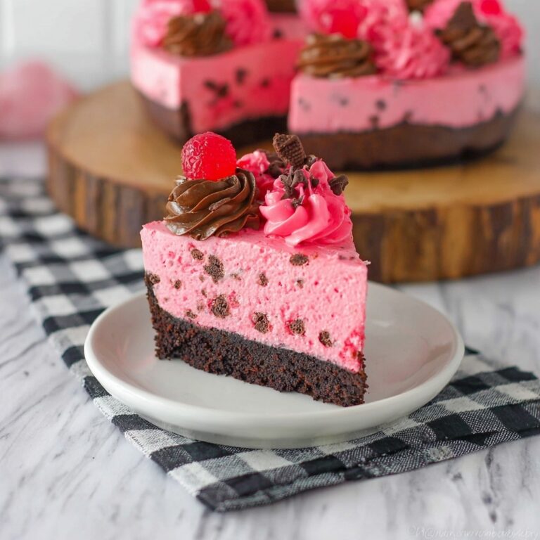 Cherry Chocolate Chip Cheesecake Recipe