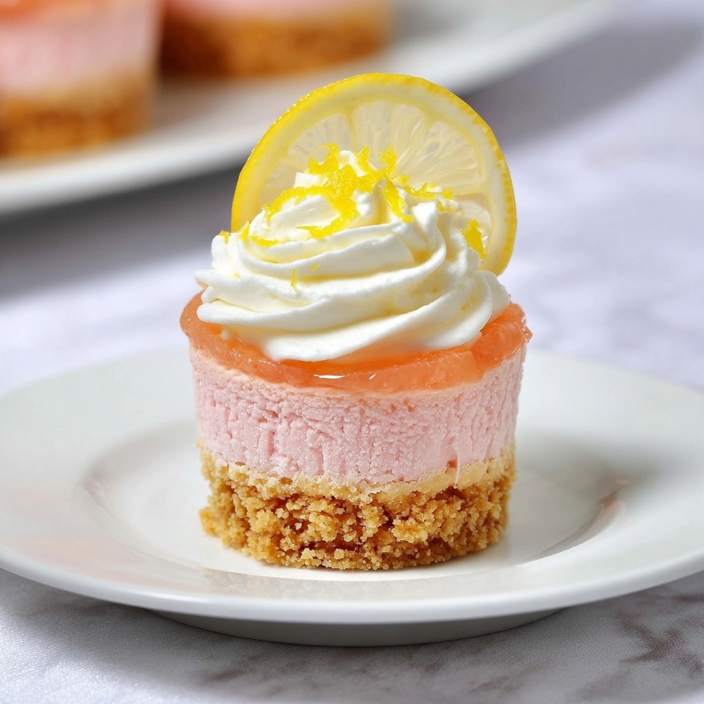 Pink Lemonade Cheesecake Bites Recipe - Recipe Image