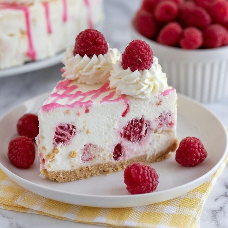 No Bake Raspberry Cheesecake Recipe