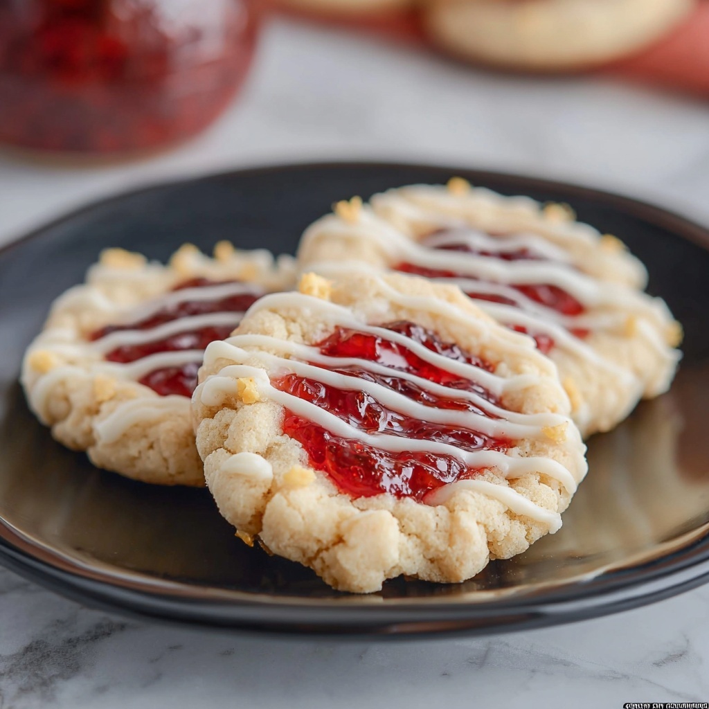 Cherry Cheesecake Sugar Cookies Recipe - Recipe Image