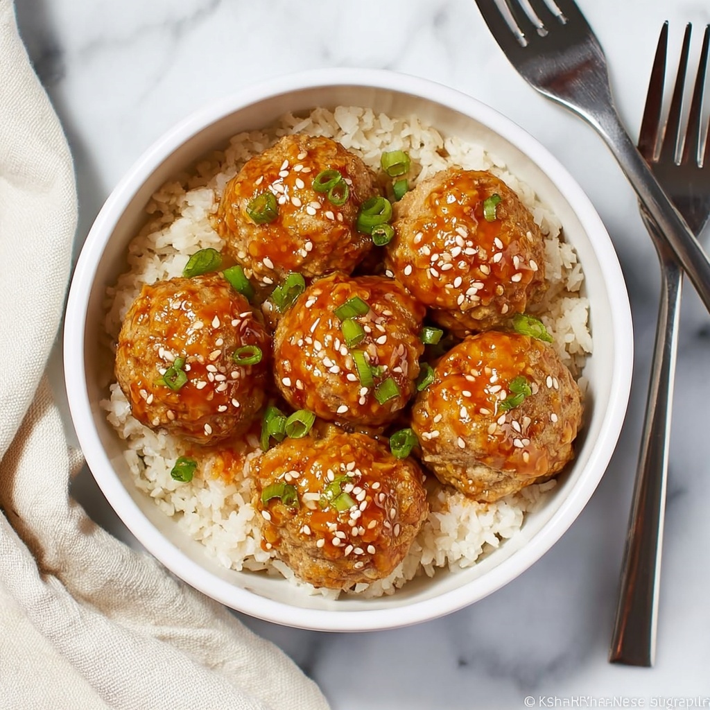 Instant Pot Asian Meatballs Recipe - Recipe Image