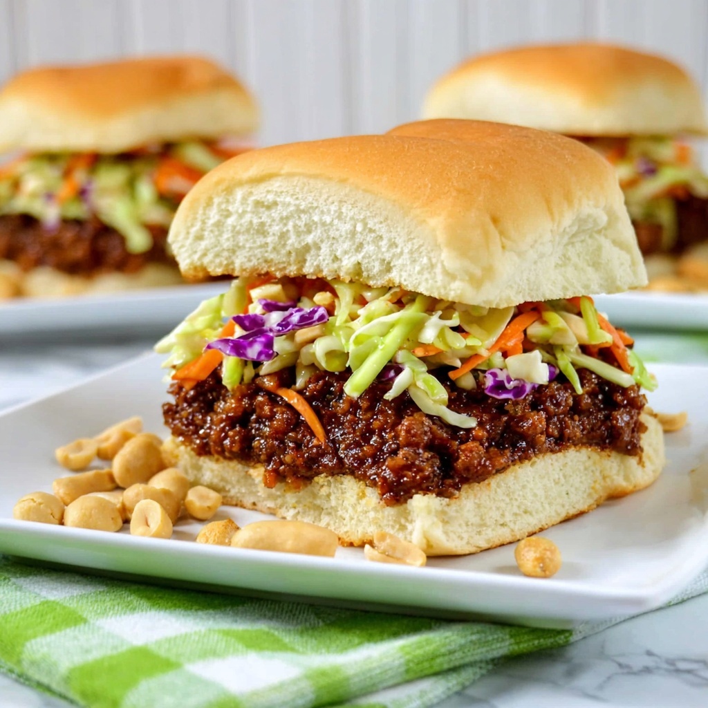 Thai Sloppy Joe Sliders Recipe - Recipe Image