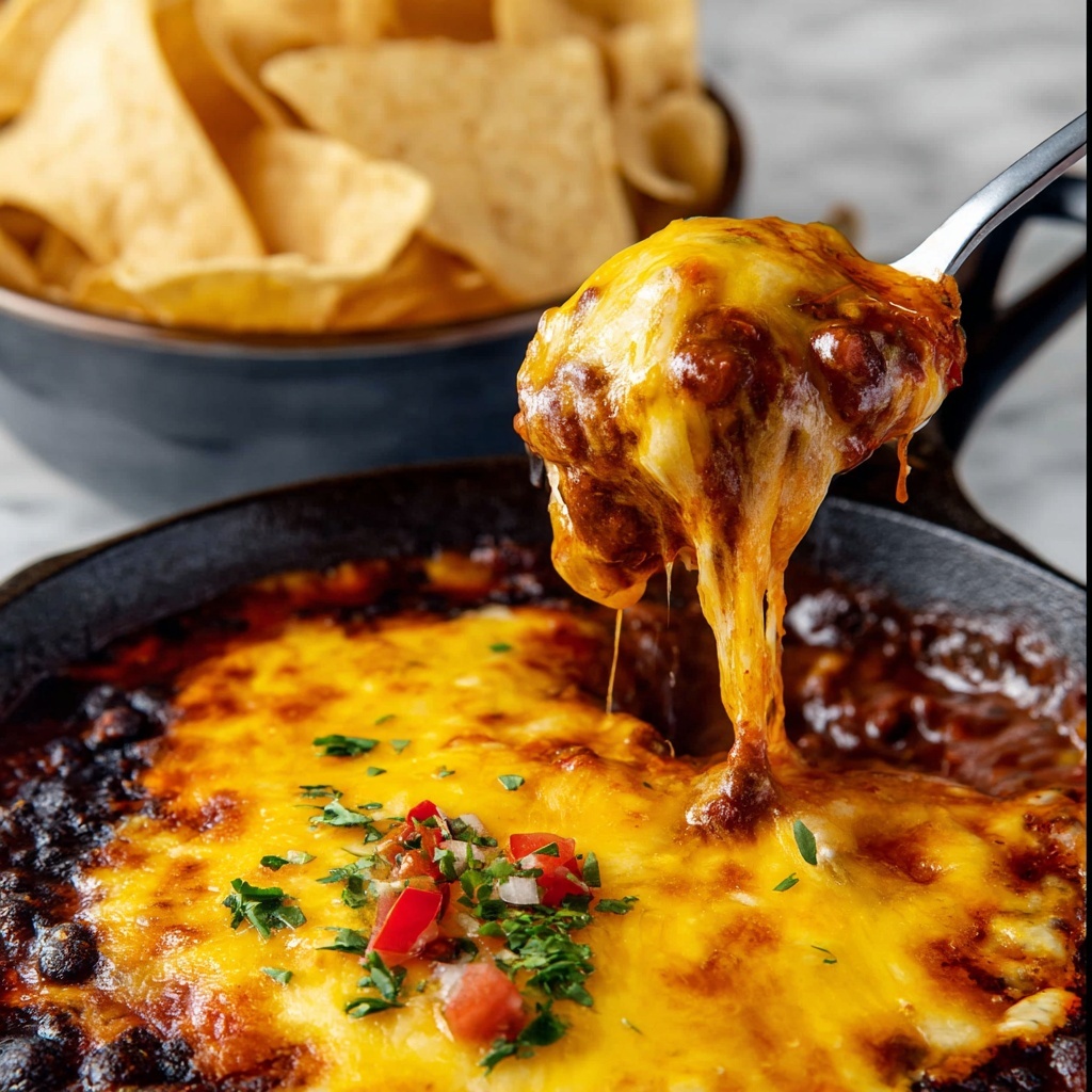 Chili Cheese Dip with Cream Cheese Recipe - Recipe Image