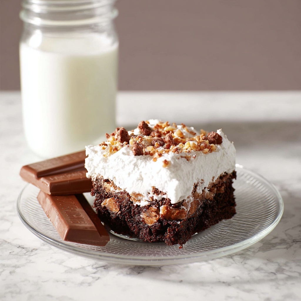 Heath Bar Poke Cake Recipe - Recipe Image
