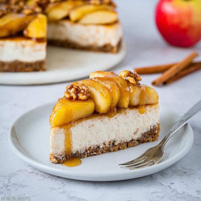 Instant Pot Apple Cinnamon Cheesecake Recipe