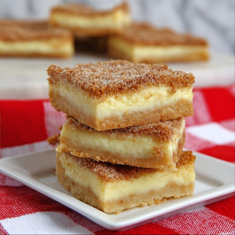 Churro Cheesecake Bars Recipe