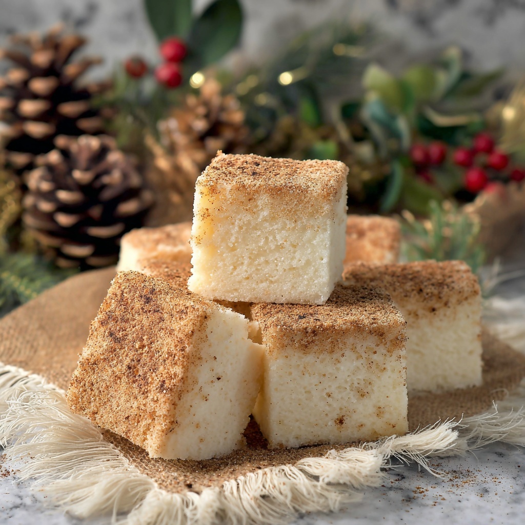 Eggnog Fudge Recipe - Recipe Image