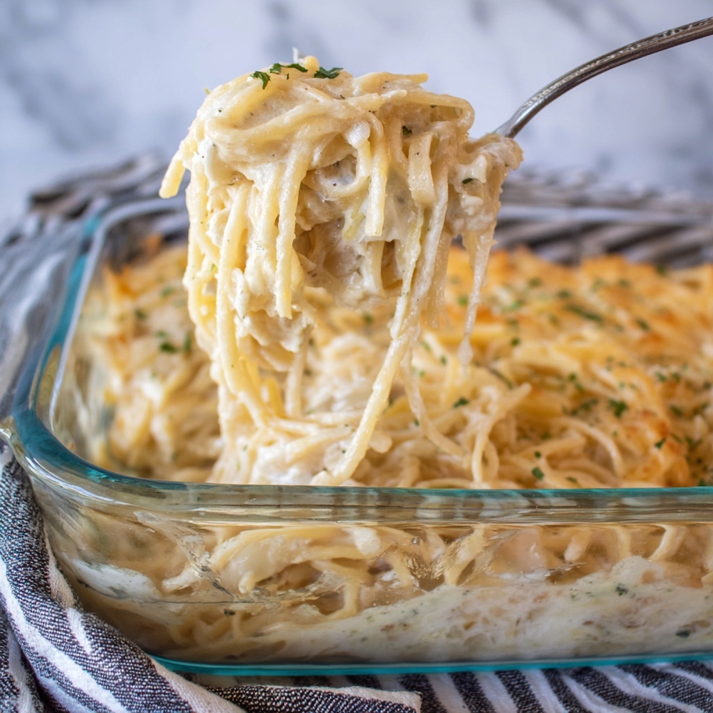 Easy Chicken Spaghetti Recipe - Recipe Image