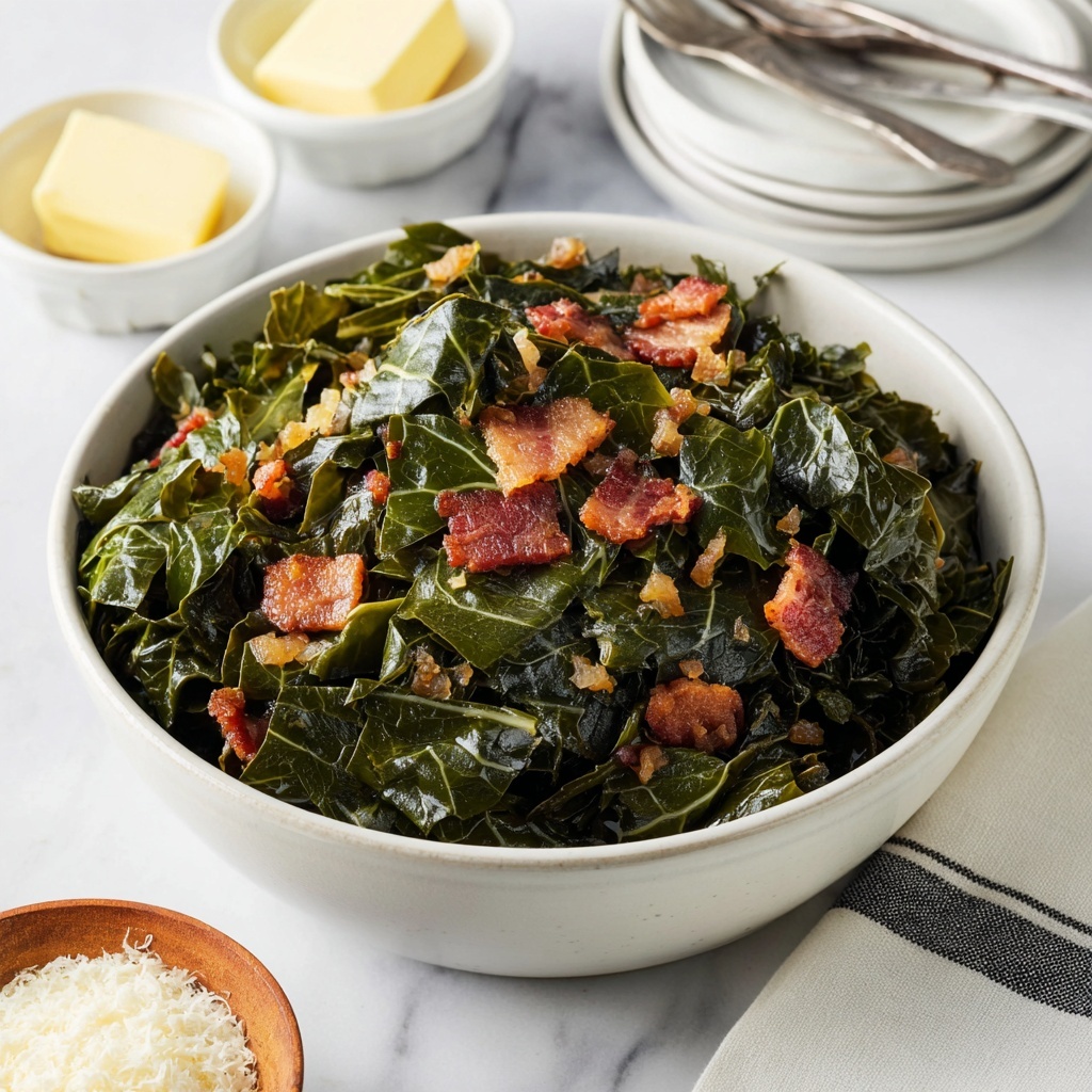 Southern Collard Greens Recipe - Recipe Image