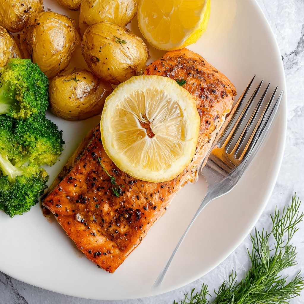 Sous Vide Salmon with Lemon and Dill Recipe - Recipe Image