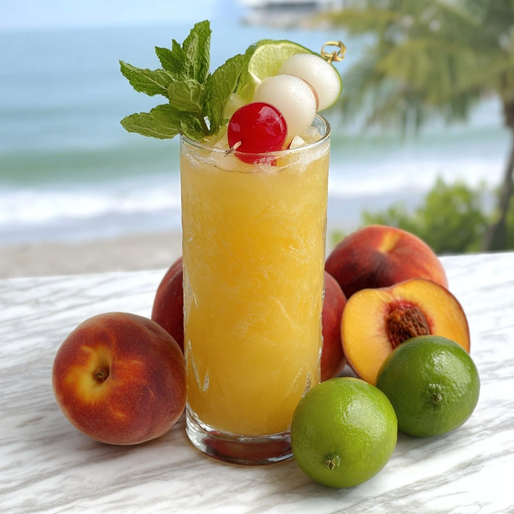 Peach Daiquiri Recipe - Recipe Image