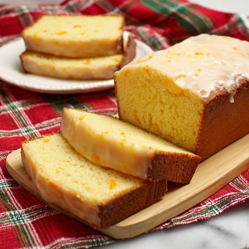Orange Gluten-Free Yogurt Bread with Citrus Glaze Recipe - Recipe Image