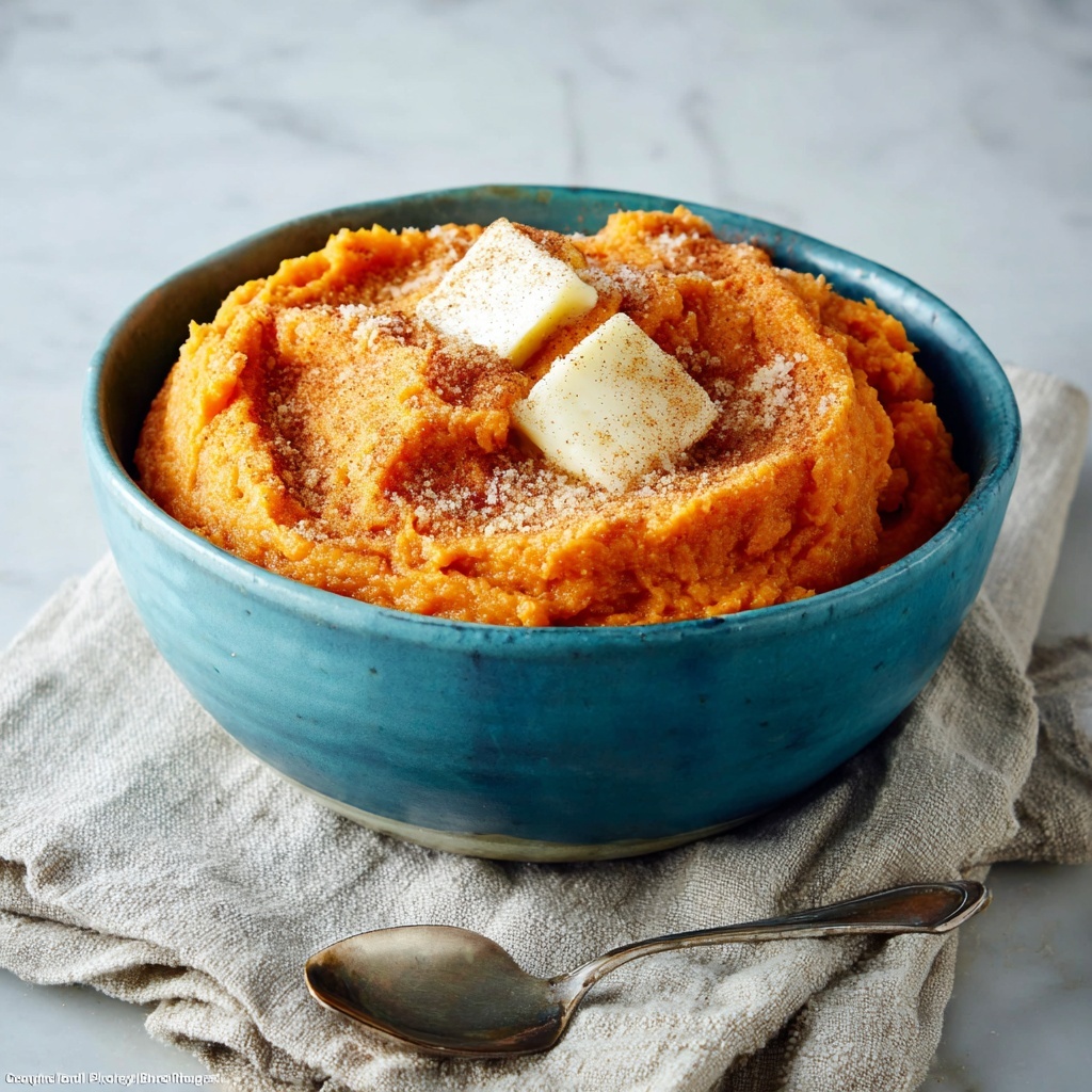 Creamy Mashed Sweet Potatoes Recipe - Recipe Image