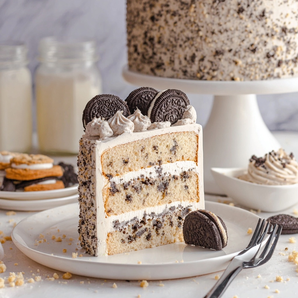 Oreo Cake Recipe - Recipe Image