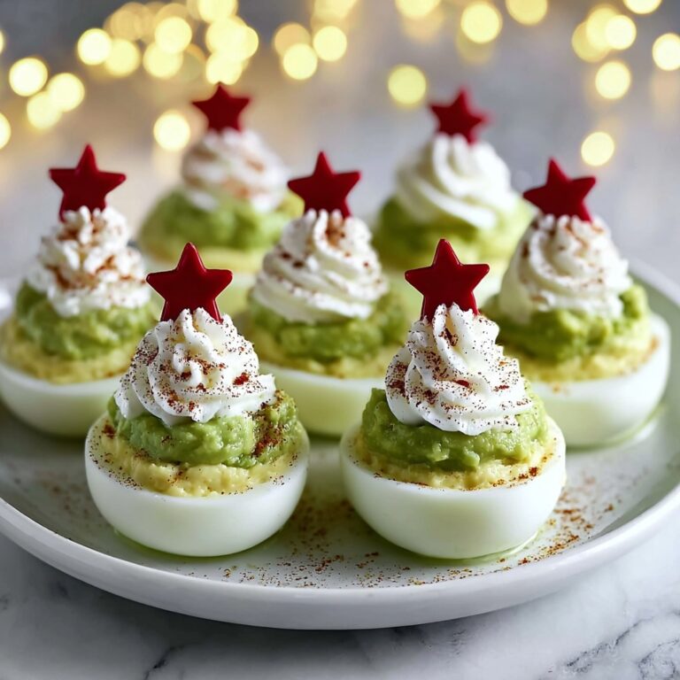 Delicious Deviled Egg Christmas Trees That Impress Everyone Recipe