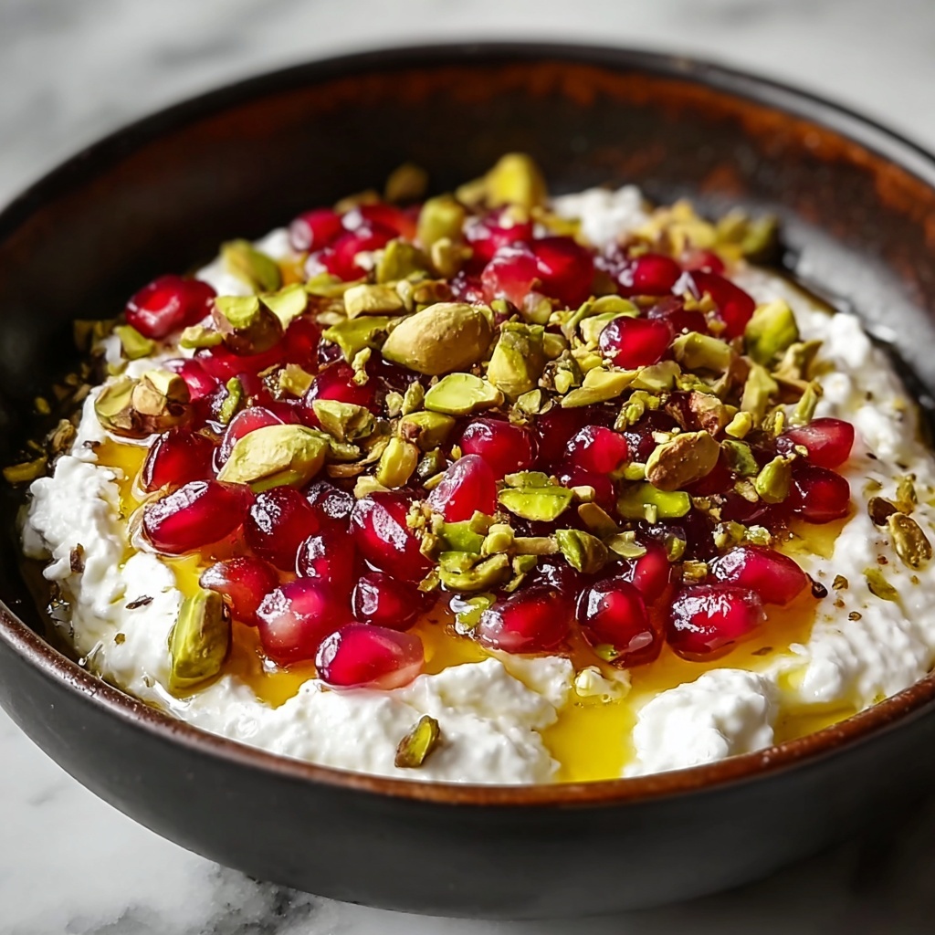 Irresistibly Creamy Pomegranate Pistachio Whipped Feta Dip Recipe - Recipe Image