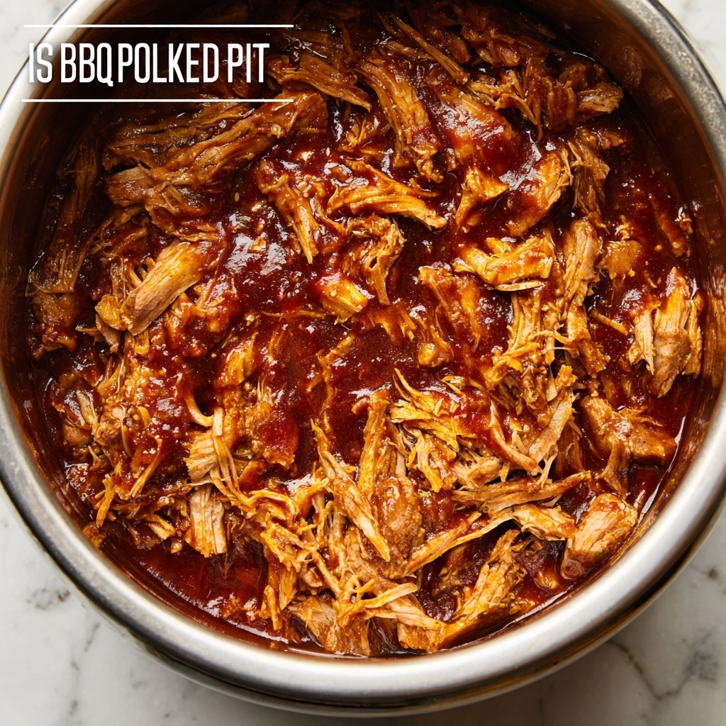 Honey BBQ Instant Pot Pulled Pork Recipe - Recipe Image