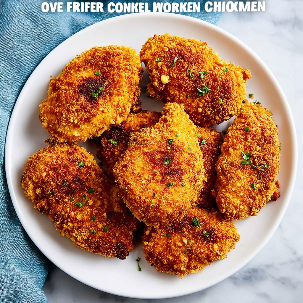 Cornmeal Oven Fried Chicken Recipe - Recipe Image