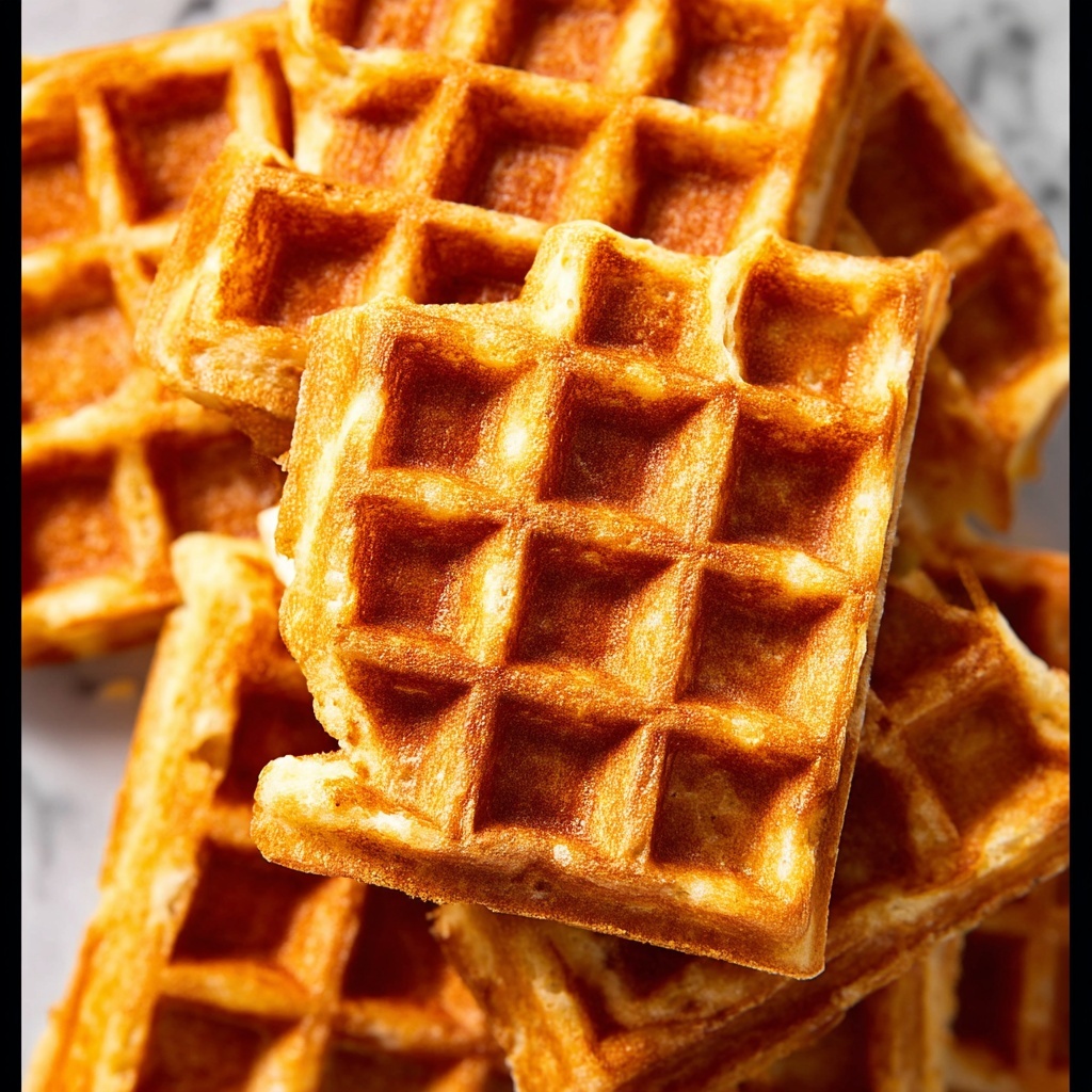 Fluffy Buttermilk Waffles Recipe - Recipe Image