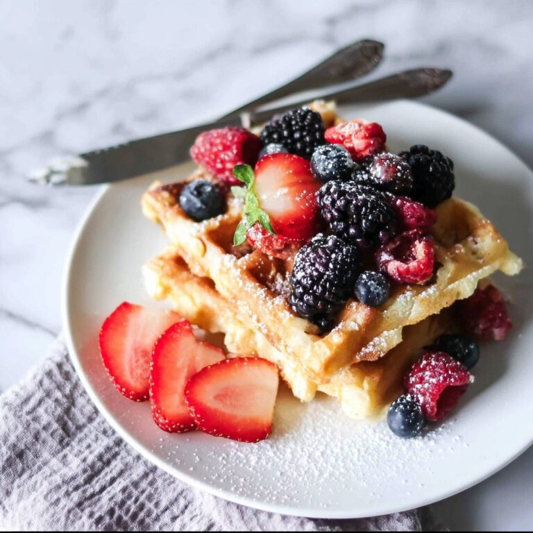 Fluffy Buttermilk Waffles Recipe