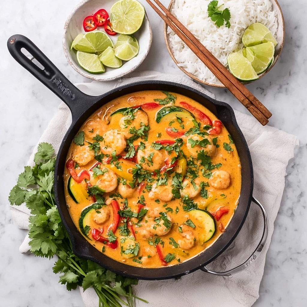 Quick Thai Shrimp Curry with Pineapple Recipe - Recipe Image