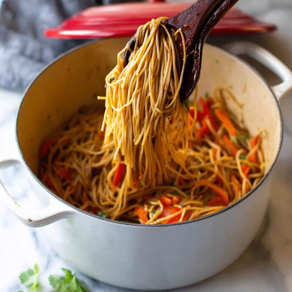 Honey Garlic Chicken Stir Fry Noodles Recipe - Recipe Image