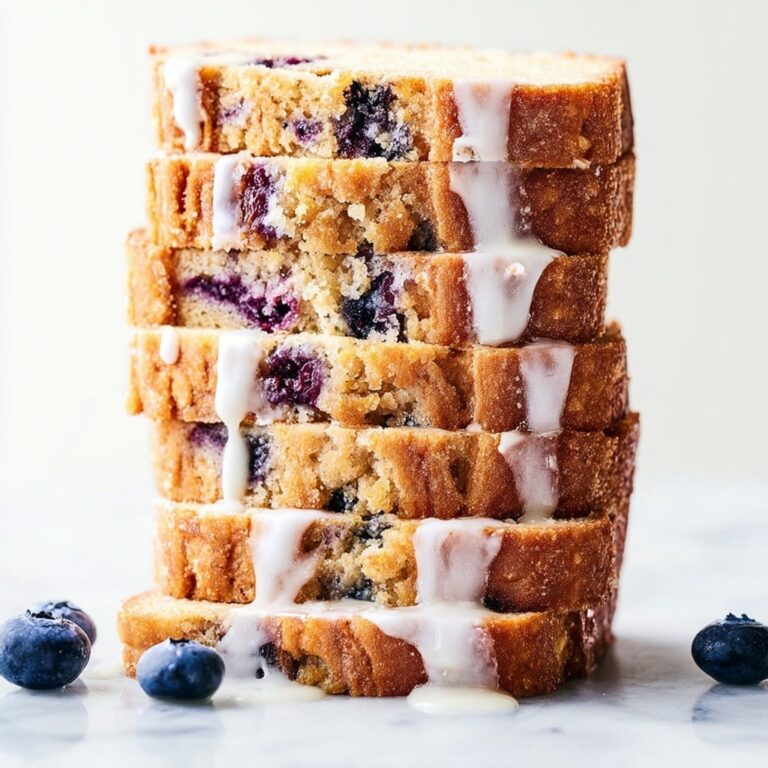 Whole Wheat Lemon Blueberry Banana Bread Recipe