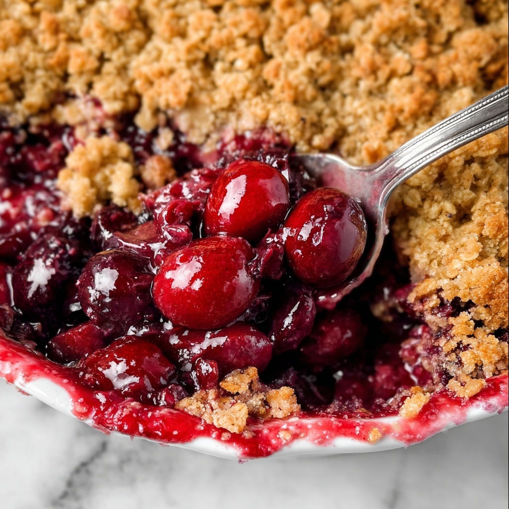 Cherry Crisp Recipe - Recipe Image