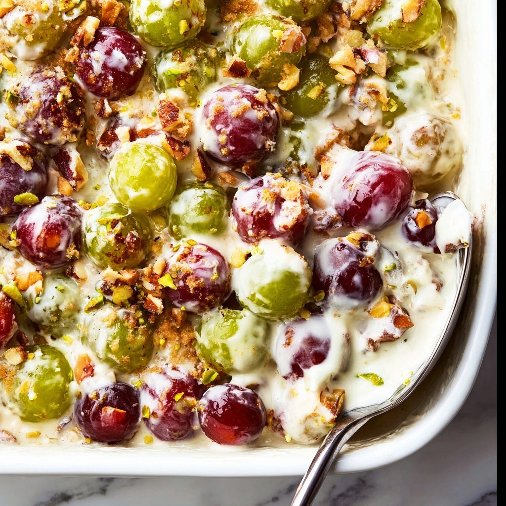 Creamy Grape Salad Recipe - Recipe Image